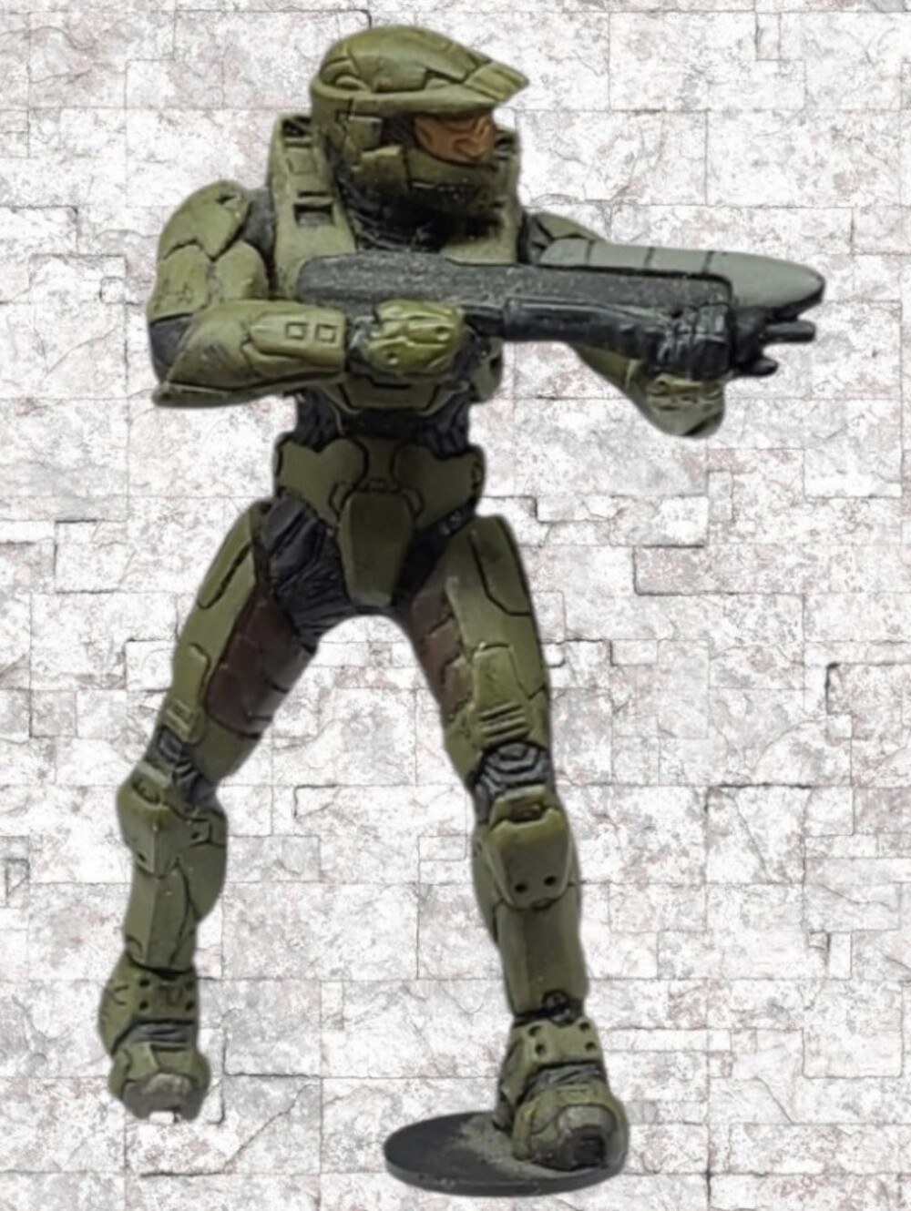2007 HALO 3 MASTER CHIEF ACTION FIGURE MICROSOFT TMP - 3"